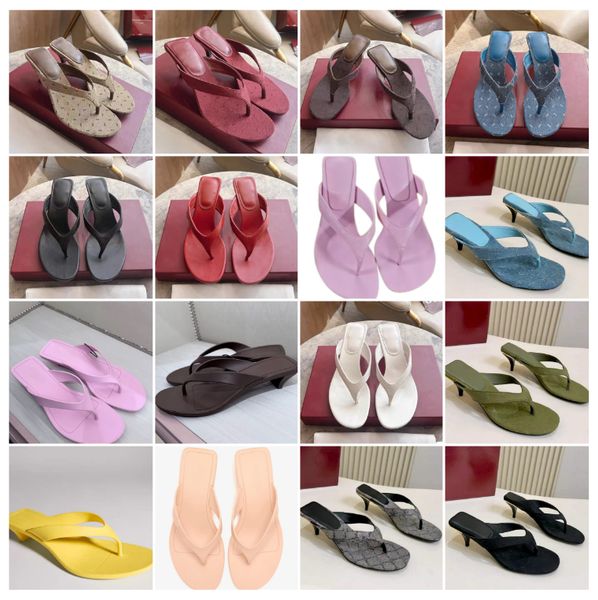 Premium Women Slides Fashion Womens Classic Real Leather Letter Printed Flat Summer Sandals Slippers 35391 27134 34921