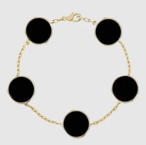 Bracelets For Fashion Clothing New Fashion Clothing Super Necklace 5 Flower Chain Seiko Edition Clover Sweater Wear